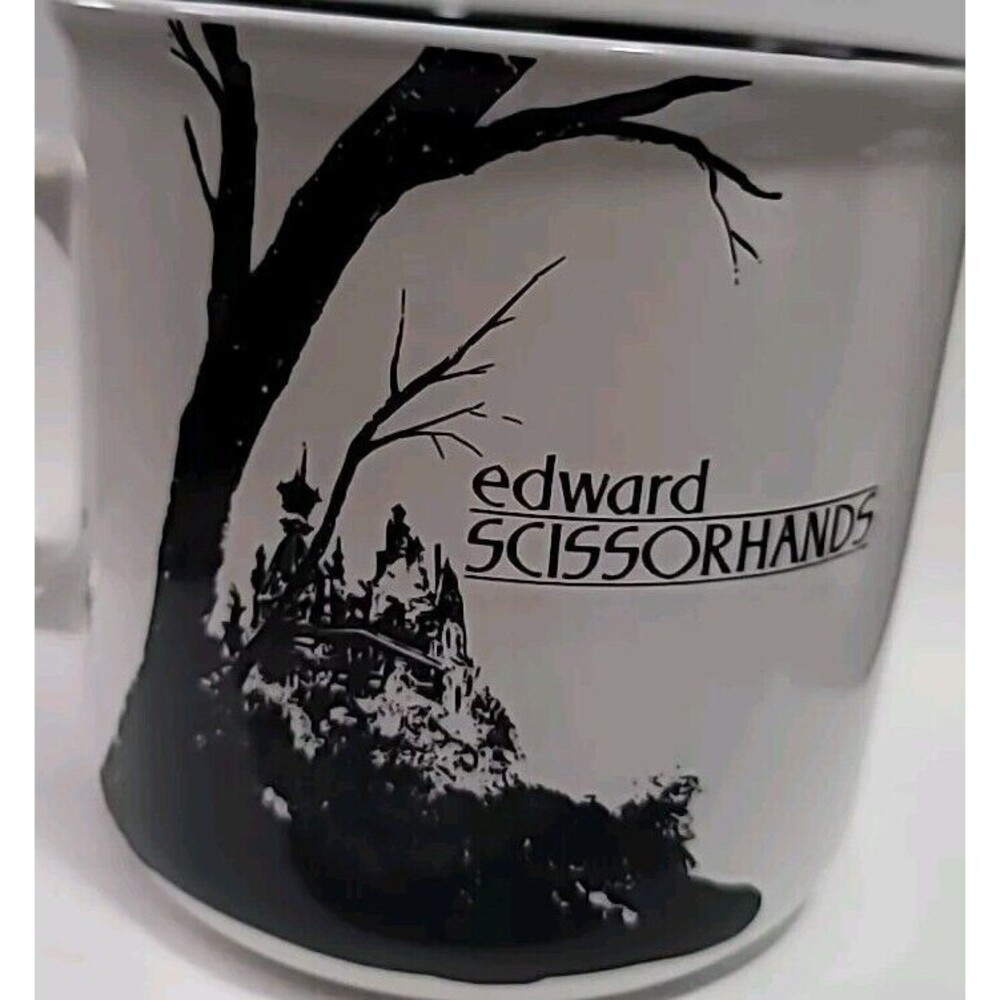 Edward Scissorhands Mug Movie Memorabilia I'm Not Finished Tim Burton - Picture 4 of 6